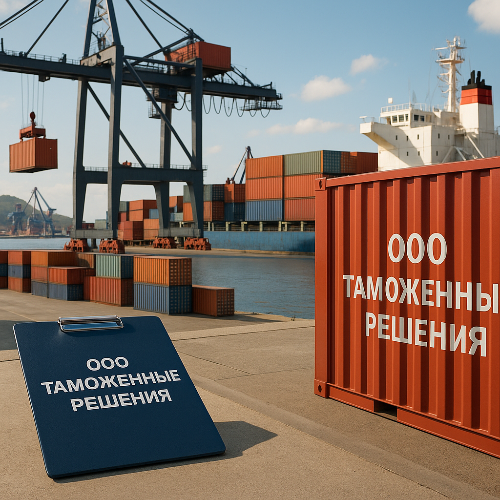 Таможенное оформление в морском порту Находка