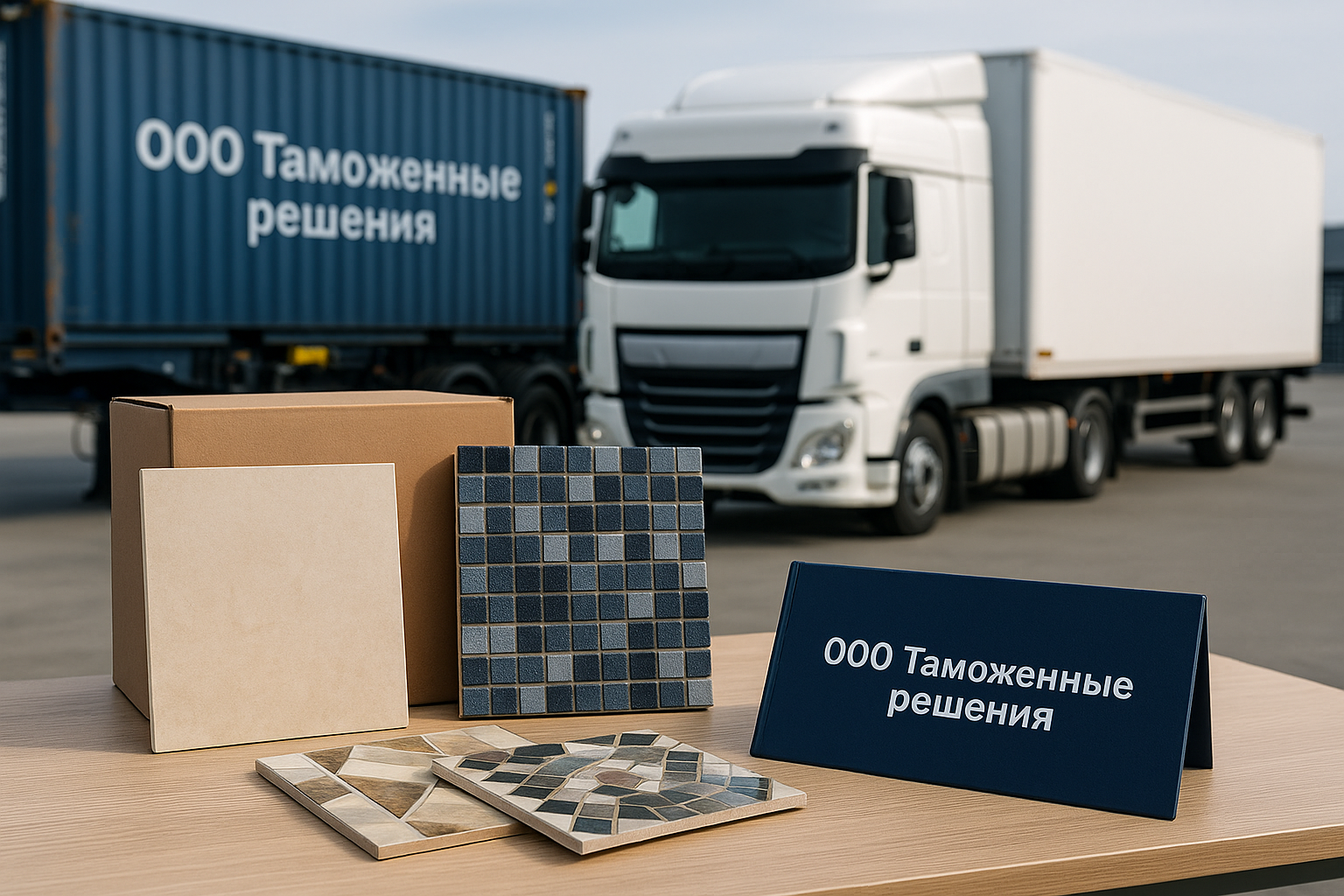 Таможенное оформление керамической плитки и мозаики из Турции