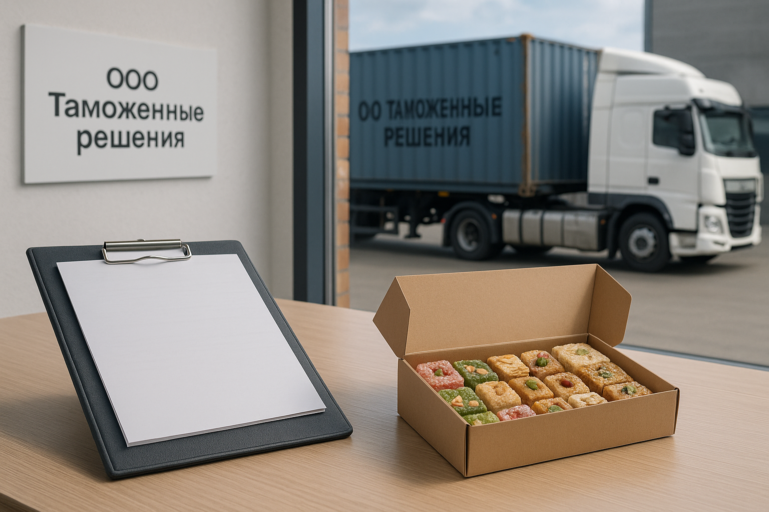 Таможенное оформление и перевозка восточных сладостей